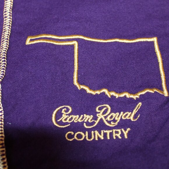 Crown Royal Bags Oklahoma country Lot of 5 large - Picture 6 of 6